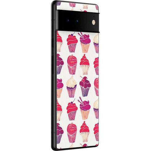 Cat Coq Cupcakes Google Pixel 6 Skin