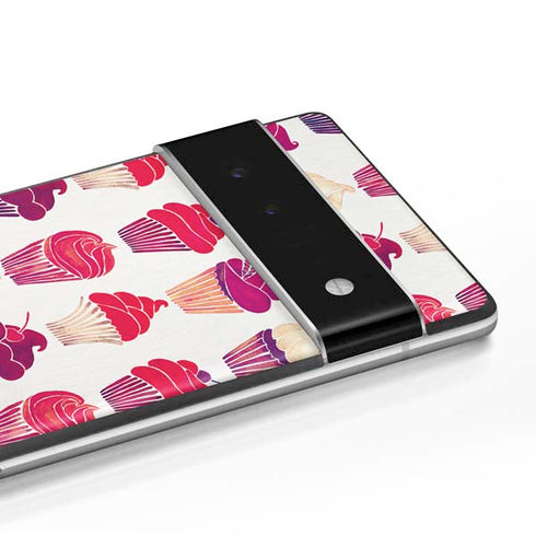 Cat Coq Cupcakes Google Pixel 6 Skin