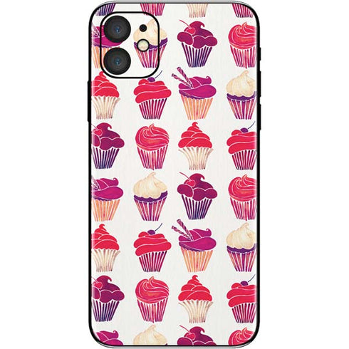 Cat Coq Cupcakes iPhone 11 Skin