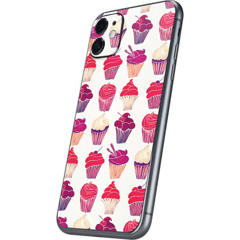 Cat Coq Cupcakes iPhone 11 Skin