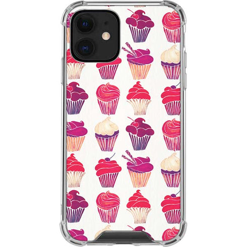 Cat Coq Cupcakes iPhone 12 Clear Case