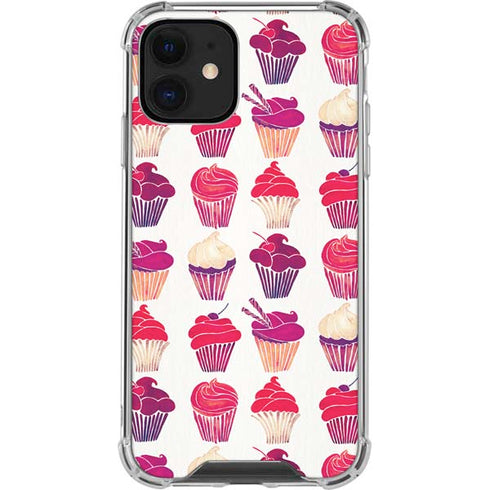 Cat Coq Cupcakes iPhone 12 Mini Clear Case