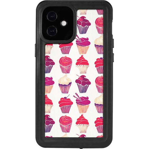 Cat Coq Cupcakes iPhone 12 Mini Waterproof Case