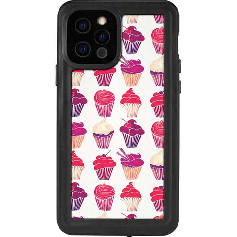 Cat Coq Cupcakes iPhone 12 Pro Waterproof Case