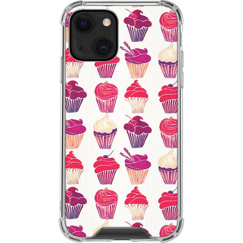 Cat Coq Cupcakes iPhone 13 Clear Case
