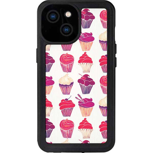 Cat Coq Cupcakes iPhone 13 Mini Waterproof Case