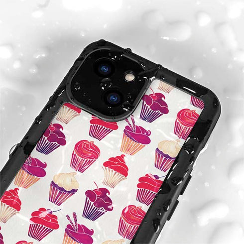 Cat Coq Cupcakes iPhone 13 Mini Waterproof Case
