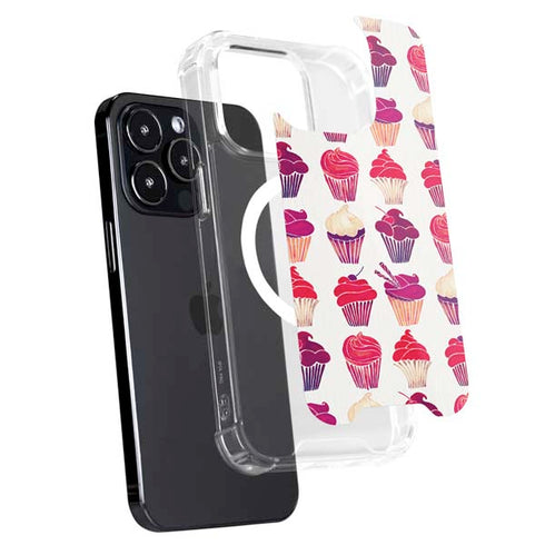 Cat Coq Cupcakes iPhone 13 Pro MagSafe Case