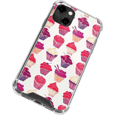 Cat Coq Cupcakes iPhone 14 Clear Case