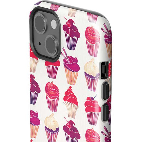 Cat Coq Cupcakes iPhone 14 Plus Impact Case