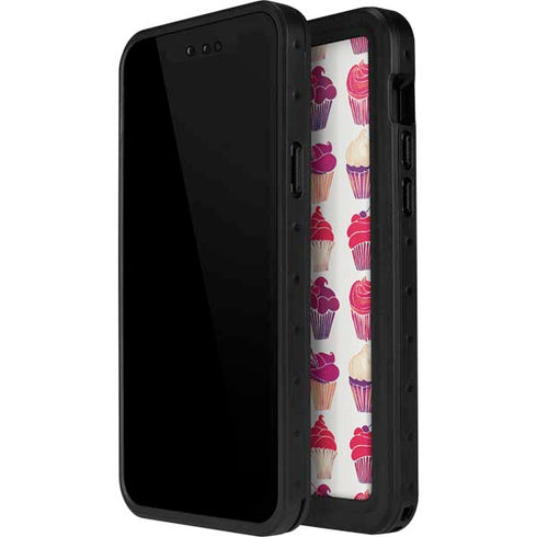 Cat Coq Cupcakes iPhone 14 Pro Max Waterproof Case