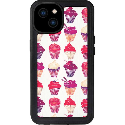 Cupcakes by Cat Coq iPhone 15 Plus Waterproof Case