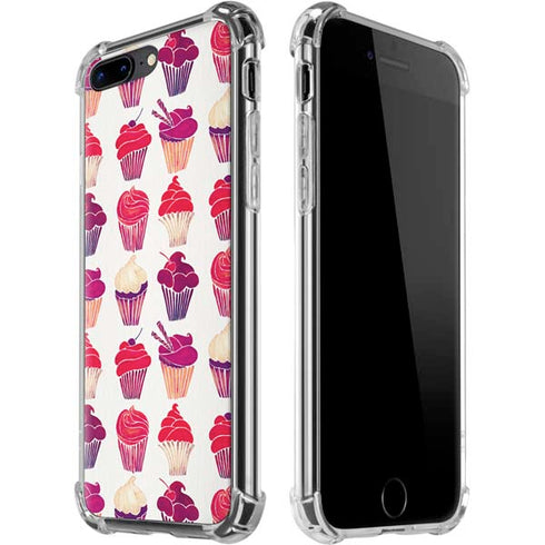 Cupcakes by Cat Coq iPhone 7/8 Plus Clear Case