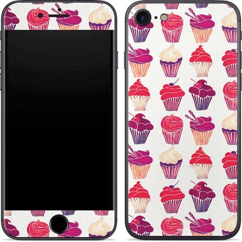 Cat Coq Cupcakes iPhone 8 Skin