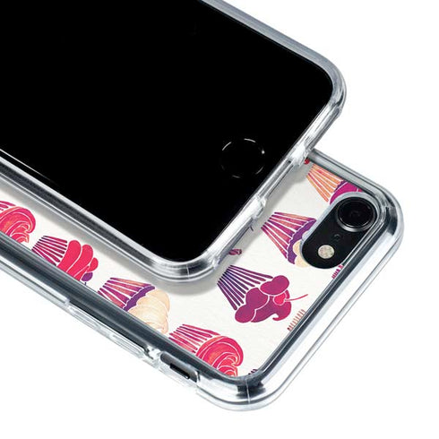 Cat Coq Cupcakes iPhone SE (2nd & 3rd Gen) Clear Case