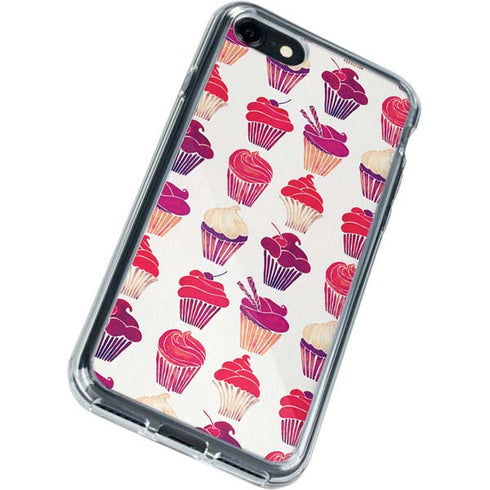 Cat Coq Cupcakes iPhone SE (2nd & 3rd Gen) Clear Case
