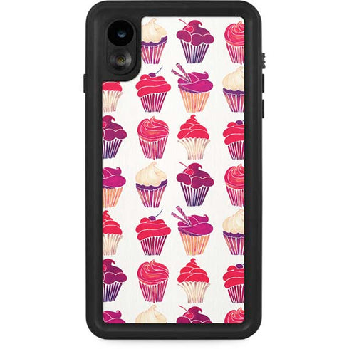 Cat Coq Cupcakes iPhone XR Waterproof Case