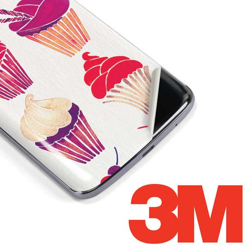 Cat Coq Cupcakes Moto E5 Plus Skin