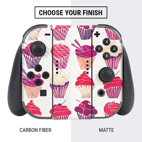 Cat Coq Cupcakes Nintendo Switch Bundle Skin