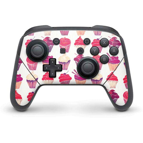 Cat Coq Cupcakes Nintendo Switch Pro Controller Skin