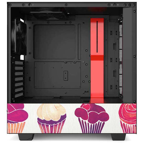 Cat Coq Cupcakes NZXT H510 Compact ATX Mid-Tower Case Skin