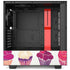 Cat Coq Cupcakes NZXT H510 Compact ATX Mid-Tower Case Skin