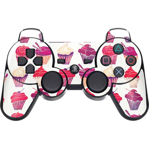 Cat Coq Cupcakes PS3 Dual Shock wireless controller Skin