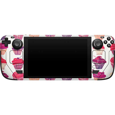Cat Coq Cupcakes Steam Deck Handheld Gaming Computer Skin