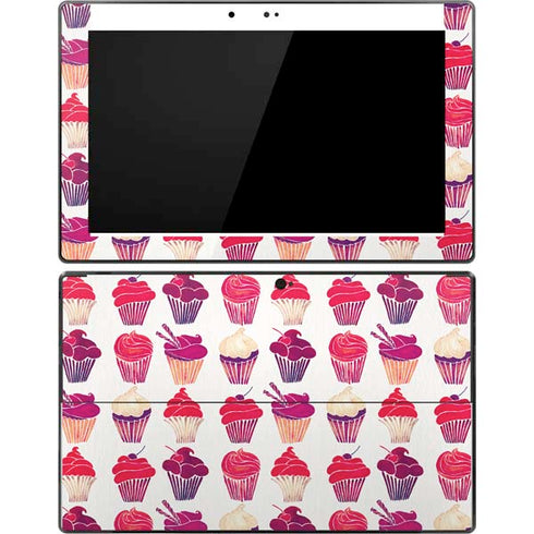 Cat Coq Cupcakes Surface Pro Tablet Skin