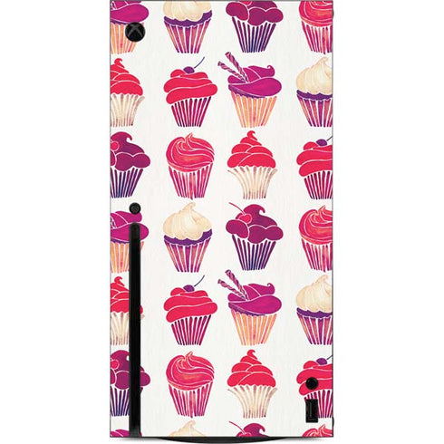 Cat Coq Cupcakes Xbox Series X Console Skin