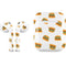 Bouffants and Broken Hearts Cute Burgers Apple AirPods 2 Skin