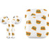 Bouffants and Broken Hearts Cute Burgers Apple AirPods Skin