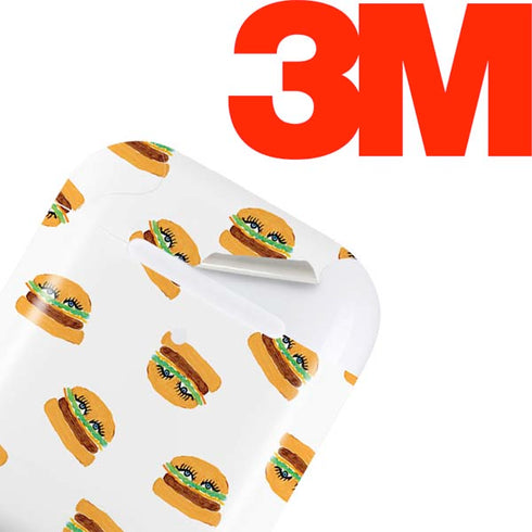 Bouffants and Broken Hearts Cute Burgers Apple AirPods Skin
