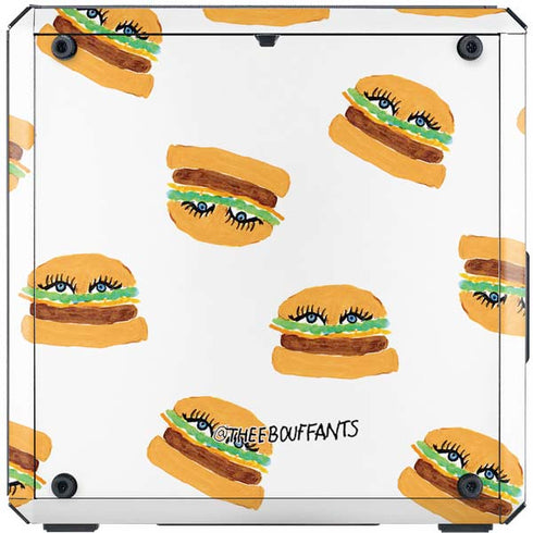 Bouffants and Broken Hearts Cute Burgers Cooler Master MasterBox Q300L Mini Tower Skin