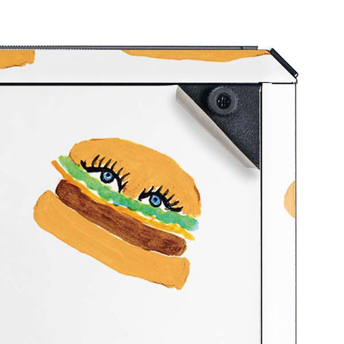 Bouffants and Broken Hearts Cute Burgers Cooler Master MasterBox Q300L Mini Tower Skin