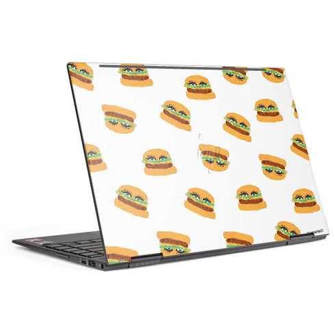 Bouffants and Broken Hearts Cute Burgers HP Envy Skin