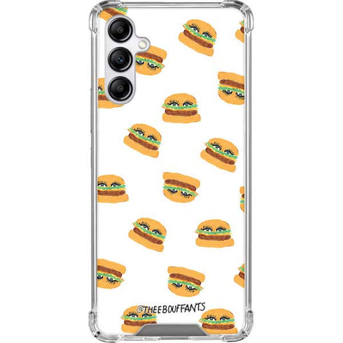 Bouffants and Broken Hearts Cute Burgers Galaxy A14 5G Clear Case