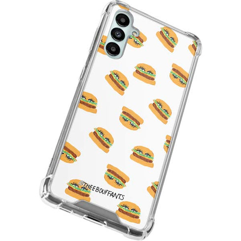 Bouffants and Broken Hearts Cute Burgers Galaxy A14 5G Clear Case