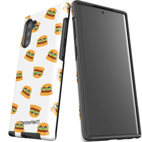 Bouffants and Broken Hearts Cute Burgers Galaxy Note 10 Pro Case