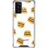 Bouffants and Broken Hearts Cute Burgers Galaxy Note20 5G Clear Case
