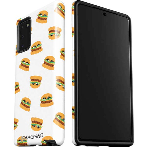 Bouffants and Broken Hearts Cute Burgers Galaxy Note20 5G Pro Case