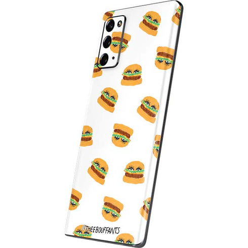 Bouffants and Broken Hearts Cute Burgers Galaxy Note20 5G Skin