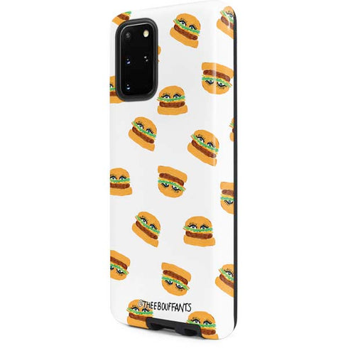 Bouffants and Broken Hearts Cute Burgers Galaxy S20 Plus Pro Case