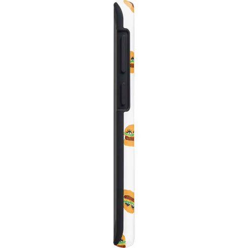 Bouffants and Broken Hearts Cute Burgers Galaxy S20 Plus Pro Case