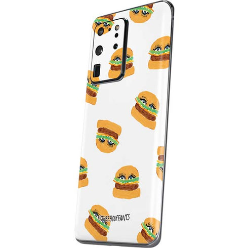 Bouffants and Broken Hearts Cute Burgers Galaxy S20 Ultra 5G Skin