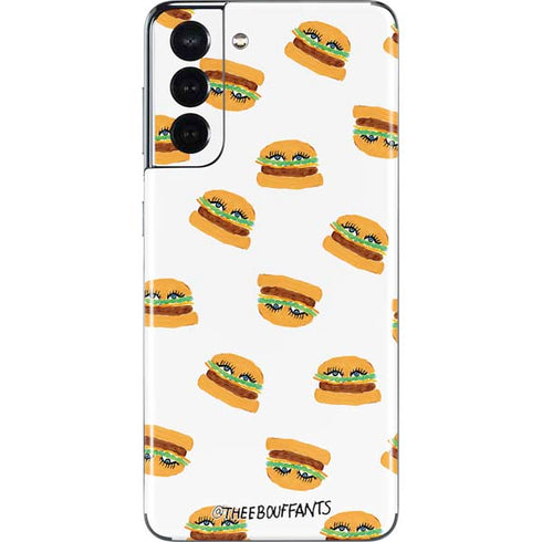 Bouffants and Broken Hearts Cute Burgers Galaxy S21 5G Skin
