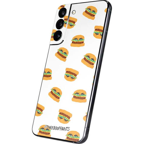 Bouffants and Broken Hearts Cute Burgers Galaxy S22 Plus Skin