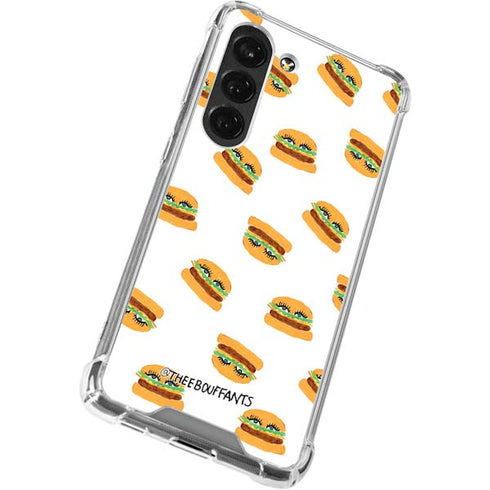 Bouffants and Broken Hearts Cute Burgers Galaxy S23 Clear Case