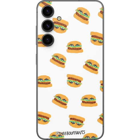 Bouffants and Broken Hearts Cute Burgers Galaxy S23 FE Skin
