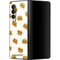 Bouffants and Broken Hearts Cute Burgers Galaxy Z Fold3 5G Skin